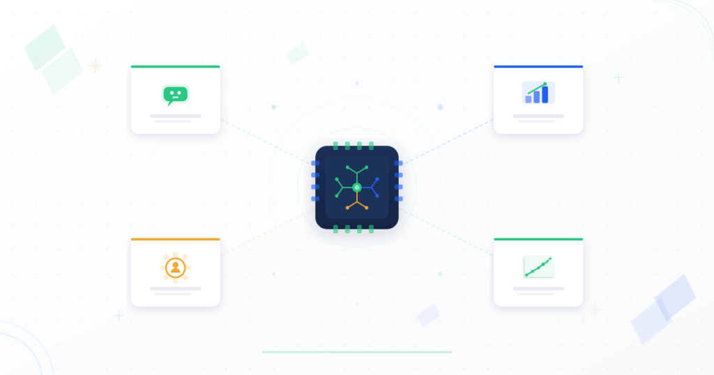AI streamlining customer experience with intelligent automation and analytics