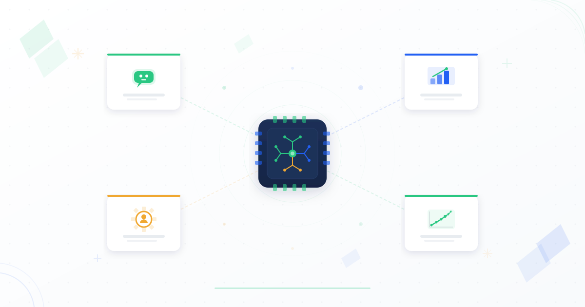 AI streamlining customer experience with intelligent automation and analytics