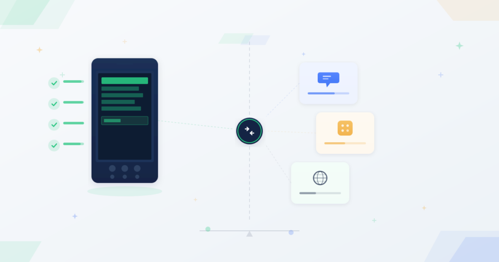 Side-by-side comparison of USSD technology versus mobile apps, SMS, and web solutions with feature comparison indicators